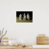 Poster Mennecy groupe en porcelaine d'un chanteur (Cuisine)