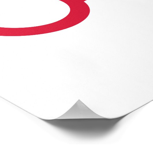 Poster Menottes rouges (Coin)