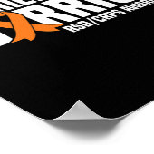 Poster Mens Boyami d'un guerrier Orange Ribbon RSDCRPS (Coin)