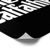 Poster Mens Chat Père Kitty Papa Fête des pères Meow Feli (Coin)