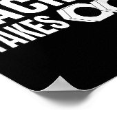 Poster Mens Dirt Track Racing Drôle Race Citation Sprint (Coin)