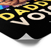 Poster Mens Don't Make Me Use My Daddy Voice Funny Gay Be (Coin)