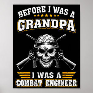 Poster Mens était un ingénieur de combat avant grand-père