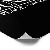 Poster Mens Funny Cky Bouncer Design I Strict Security Gu (Coin)