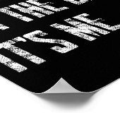 Poster Mens His Me Bonjour Je suis The Papa It Me (Coin)