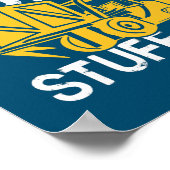 Poster Mens Je suis ici pour fourrer des trucs de levage  (Coin)