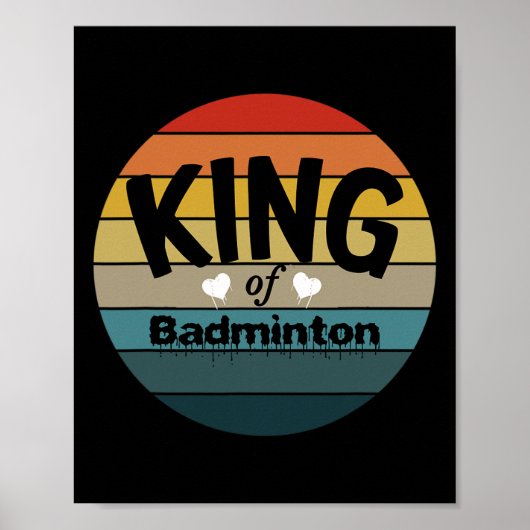 Poster Mens King De Dminton (Devant)