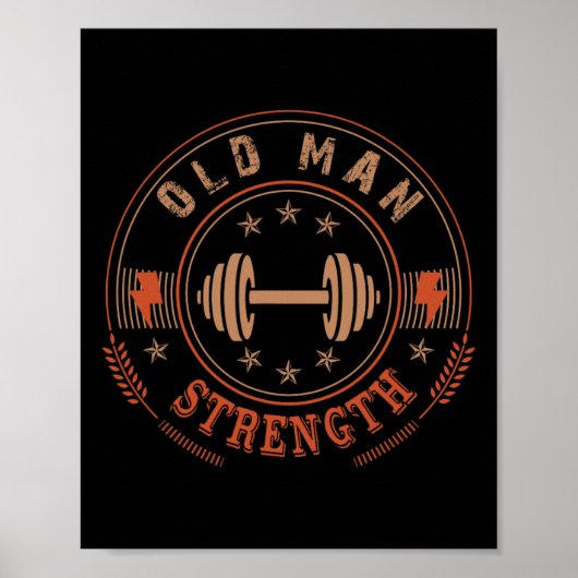 Poster "Mens Old Man" (Devant)