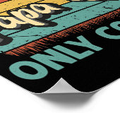 Poster Mens Papa G Comme Un Grand-Père Seulement Glacière (Coin)