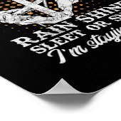 Poster Mens Retraité Lineman Lineworker Retraite (Coin)