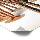 Poster Mens Suits Mode Papier artisanat art (Coin)