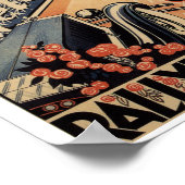 Poster Menton Rallye Fleuri 1929 Riviera française (Coin)