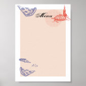 Poster Menu (Devant)