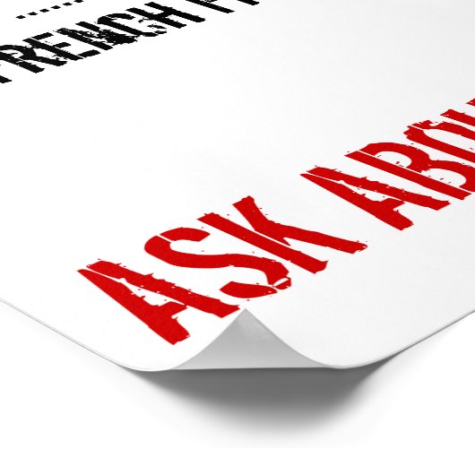 POSTER MENU BBQ DE WILD BILL (Coin)