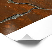 Poster menu de bienvenue Bronze (Coin)