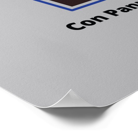 Poster Menu de café chaud (Coin)