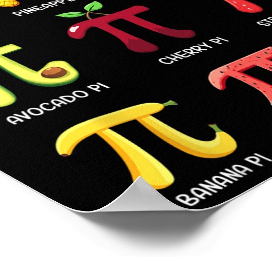 Poster Menu Pi Jour Pi 3  (Coin)