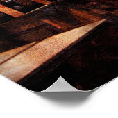 Poster Menuisier - Ancien Atelier (Coin)