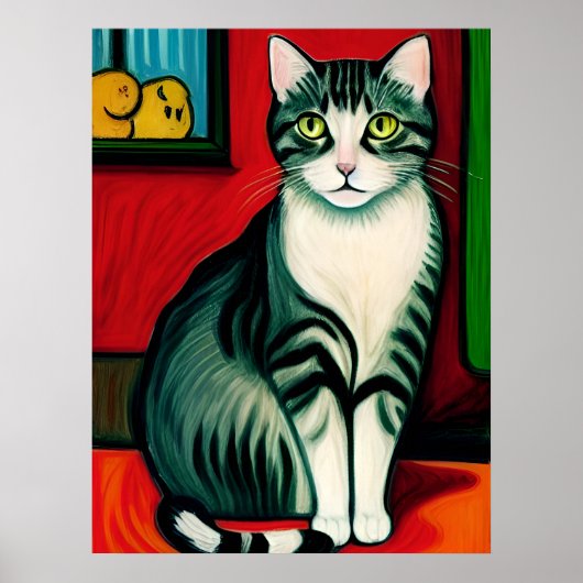 Poster Meow (Devant)