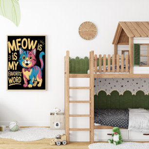 Poster Meow : L'Expression Ultime