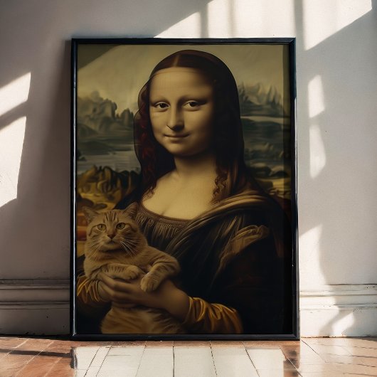 Poster Meow Lisa
