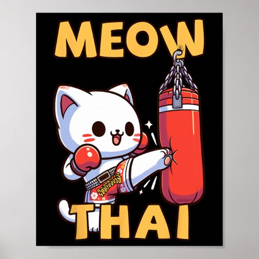 Poster Meow Thai (Devant)
