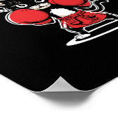 Poster Meow Thai Muay Thai Boxe Chat Martial Arts Mixed m (Coin)
