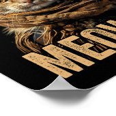 Poster Meowdy Chat Chemise Meowdy Cowboy Chat Pays Ouest (Coin)