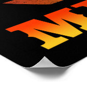 Poster Meowny Funny Cowboy Chat (Coin)