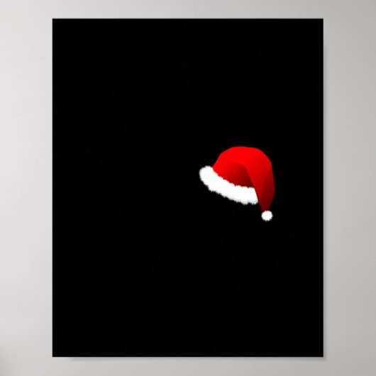Poster Meowy Christmas Funny Cat Humorous (Devant)