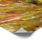 Poster Mer à Bordighera par Renoir (Coin)