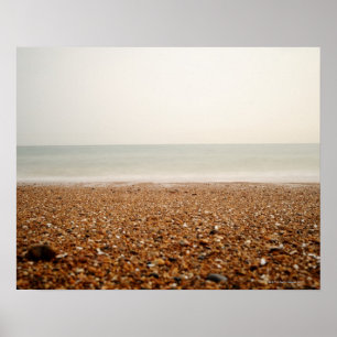 Poster Mer à la plage 2 de Brighton