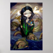 Poster Mer alchimique ART IMPRIMER alchimie gothique faib (Devant)