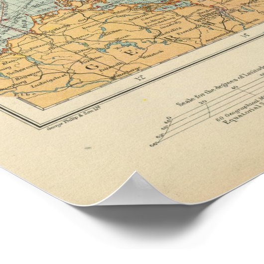 Poster Mer Baltique (Coin)