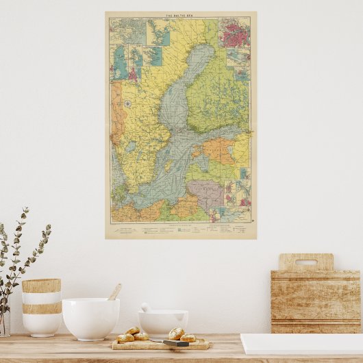 Poster Mer Baltique (Cuisine)