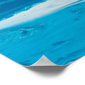 Poster Mer bleue (Coin)