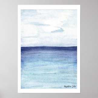 Poster Mer calme