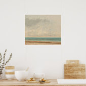 Poster Mer Calme - Gustave Courbet Art (Cuisine)