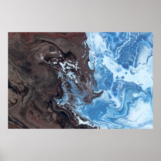 Poster Mer colorée (Devant)