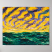 Poster Mer d'automne | Emil Nolde | (Devant)