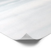 Poster Mer de brouillard sous la montagne (Coin)