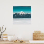 Poster Mer de brouillard sous la montagne (Cuisine)