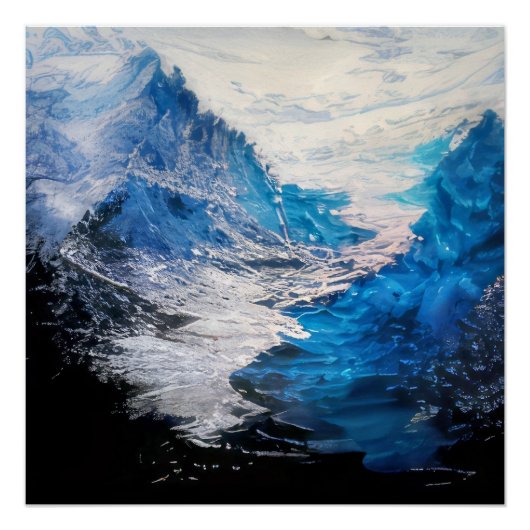 Poster Mer de Glace (Devant)