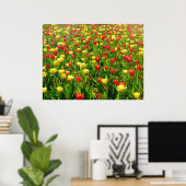 Poster Mer des Tulipes II (Bureau à domicile)