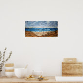 Poster mer du pétrole (Cuisine)