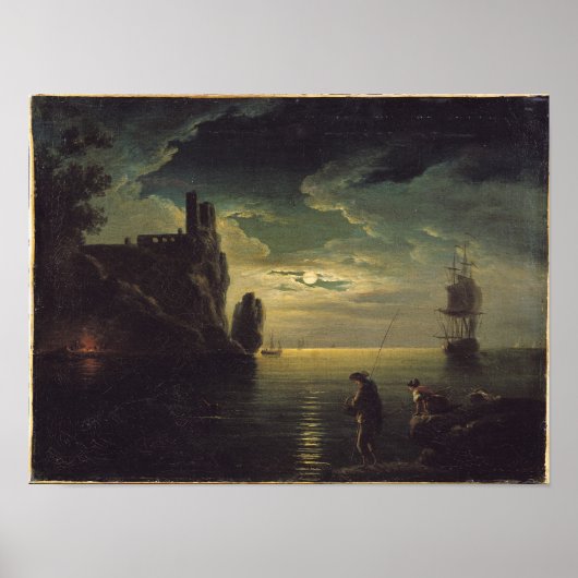 Poster Mer du soir (Devant)