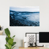 Poster Mer du soir (Bureau à domicile)