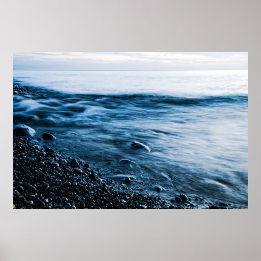 Poster Mer du soir (Devant)