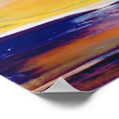 Poster Mer du soir (Coin)