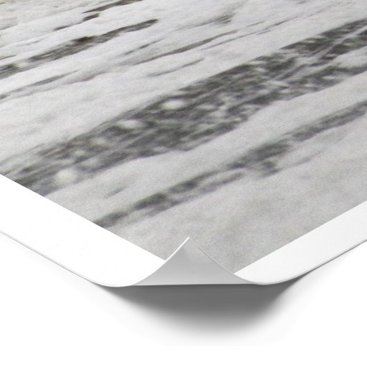 Poster Mer En Rage De L'Ouragan Sandy (Coin)